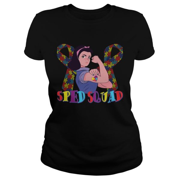 Sped Squad Autism Special Education Teacher T-Shirt