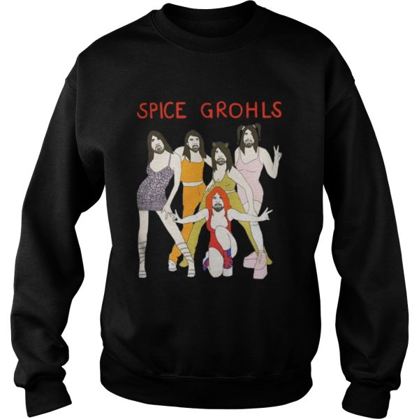 Spice Grohls Girls Dave Music Funny Parody shirt