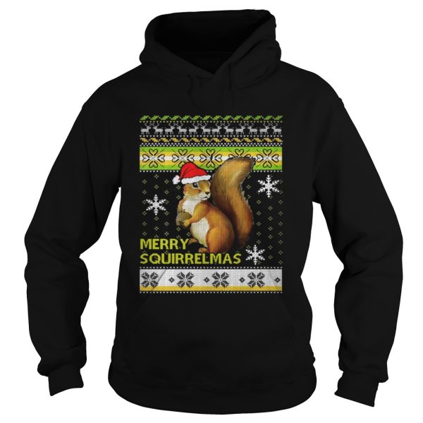 Squirrel Merry Squirrelmas christmas ugly shirt