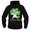St Patricks Day Dabbing Lepricorn Irish Unicorn T-Shirt