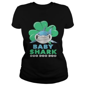 St Patricks day baby shark shirt 1