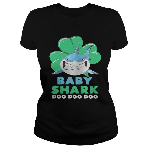 St Patricks day baby shark shirt