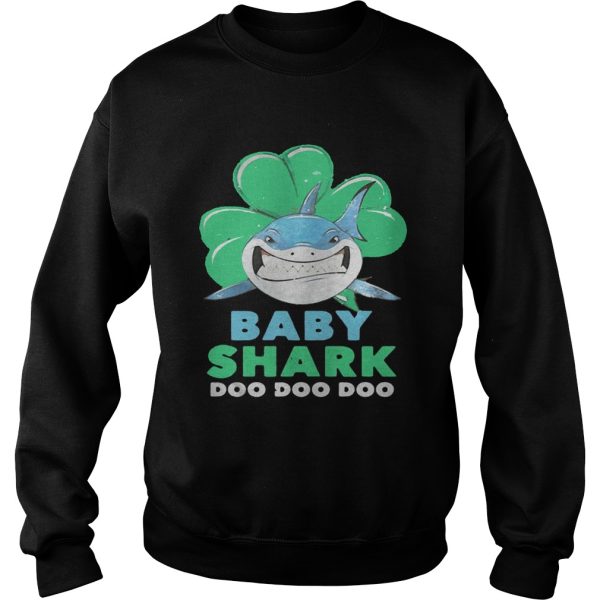 St Patricks day baby shark shirt