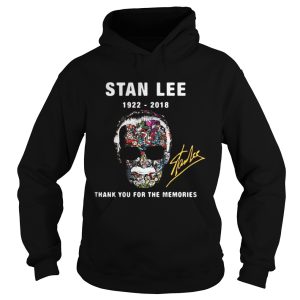 Stan Lee 1922 2018 thank you for the memories shirt 1