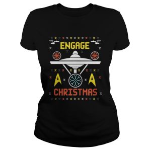 Star Trek Engage Christmas Shirt 2