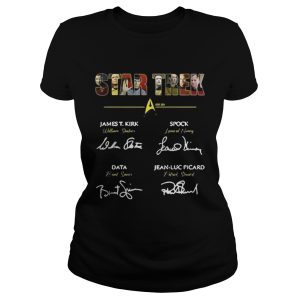 Star Trek James TKirk signature shirt 1
