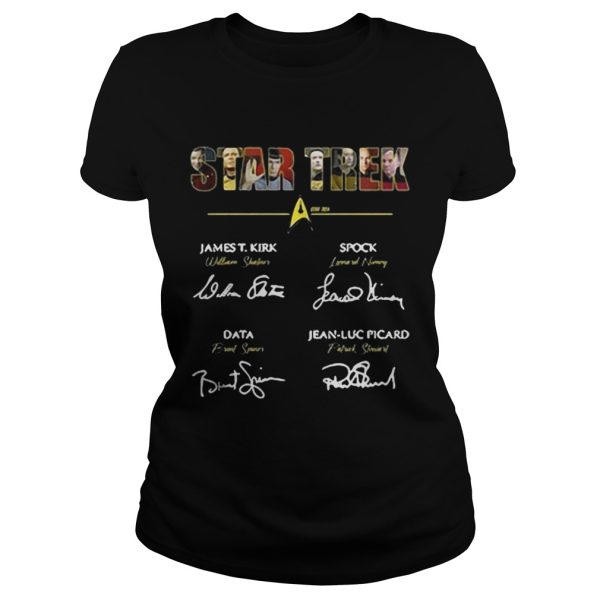 Star Trek James T.Kirk signature shirt