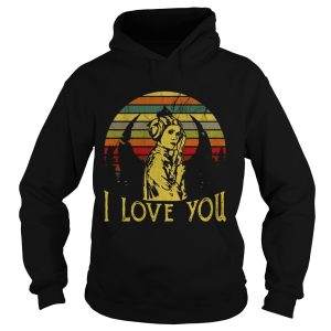 Star Wars Carrie Fisher I love you shirt 1
