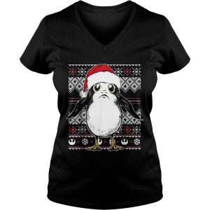 Star Wars Porg Ugly Christmas Sweater Graphic TShirt 1 Star Wars Porg Ugly Christmas Sweater Graphic TShirt 2