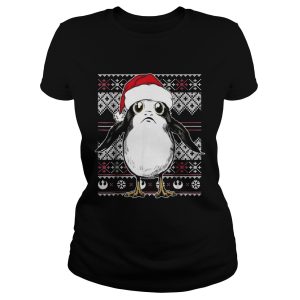 Star Wars Porg Ugly Christmas Sweater Graphic TShirt 2 Star Wars Porg Ugly Christmas Sweater Graphic TShirt 3