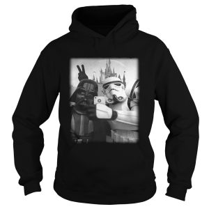 Star Wars Stormtrooper and Darth Vader selfie together shirt 2