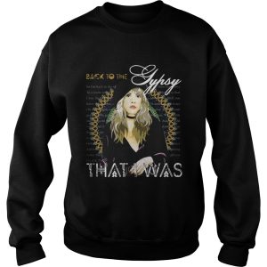 Stevie Nicks Back to the future Gypsy that I was shirt 3
