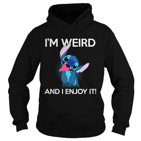 Stitch I’m weird and I enjoy it tshirts