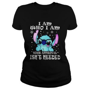 Stitch I am who I am your approval isnt needed shirt 2