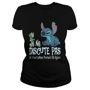 Stitch Je ne discute pas je vous explique Pourquoi jai raison shirt 2
