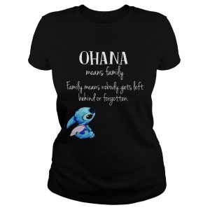 Stitch Ohana Means Family Shirt 1