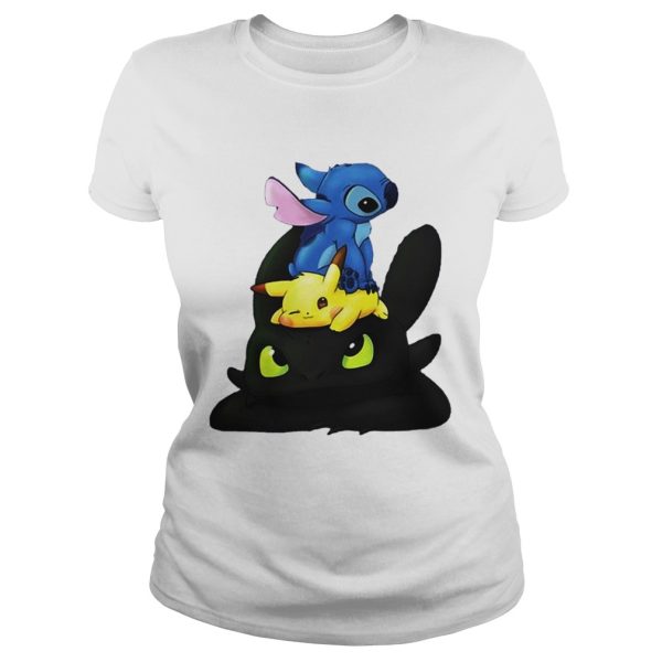 Stitch Pokemon Grinch shirt