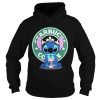 Stitch drinking Starbucks coffee shirt