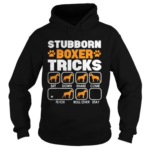 Stubborn Boxer Tricks shirt