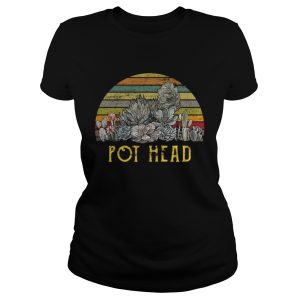 Succulent plants pot head vintage shirt 1 Succulent plants pot head vintage shirt 2