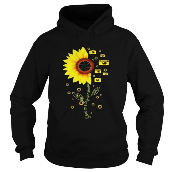 Sunflower Camera you are my sunshine shirt