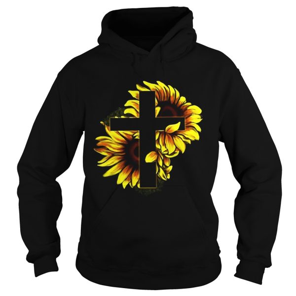 Sunflower Christian Cross shirt