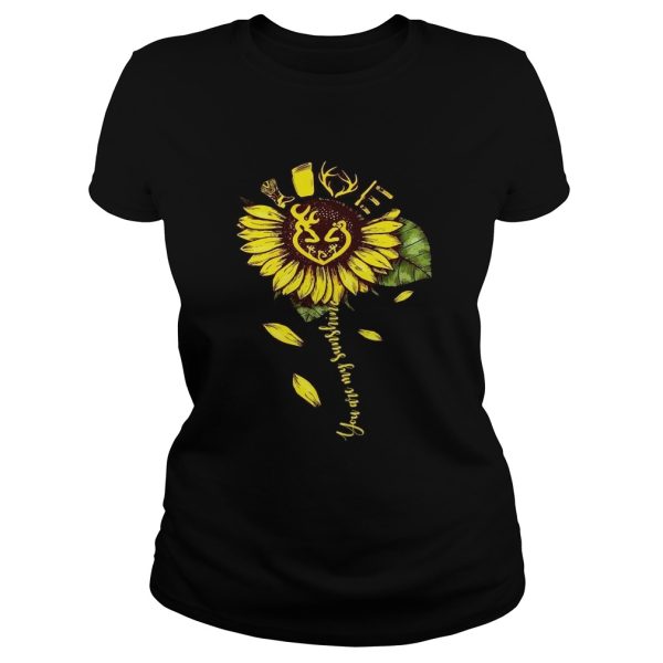 Sunflower Hunting you are my sunshine shirt