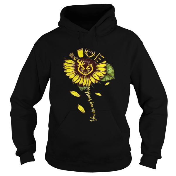 Sunflower Hunting you are my sunshine shirt