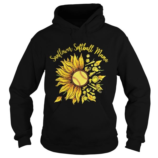 Sunflower Softball mama shirt