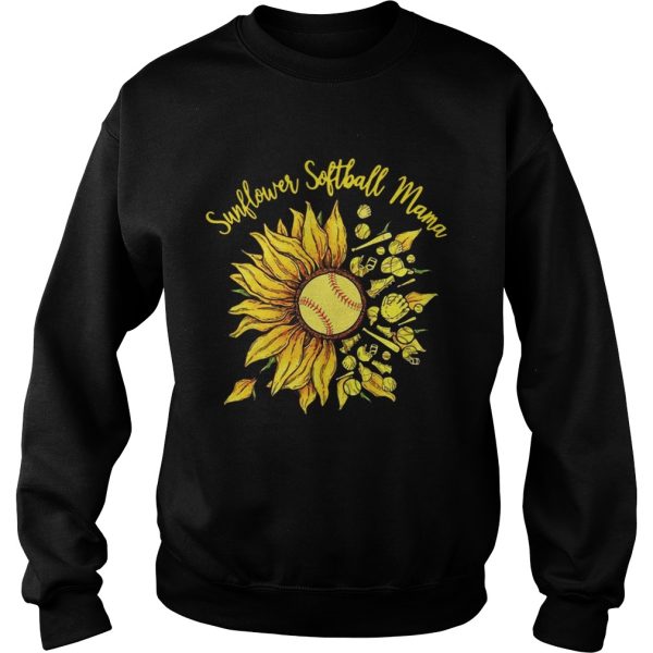 Sunflower Softball mama shirt