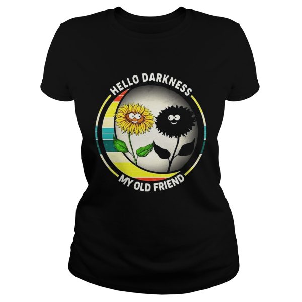 Sunflower hello darkness My old friend shirt