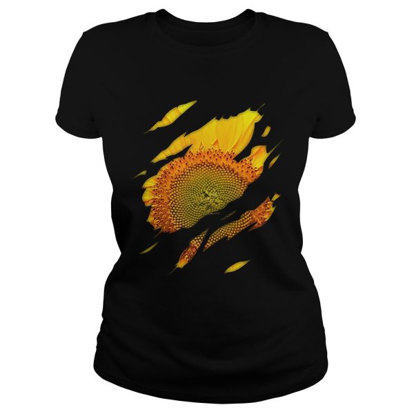 Sunflower inside me shirt