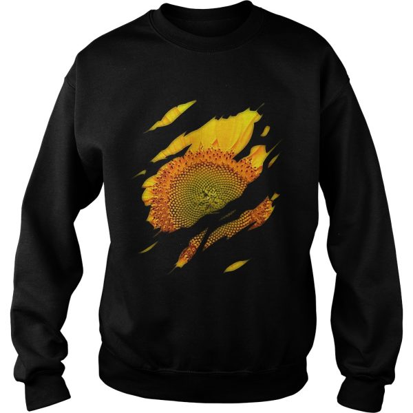 Sunflower inside me shirt