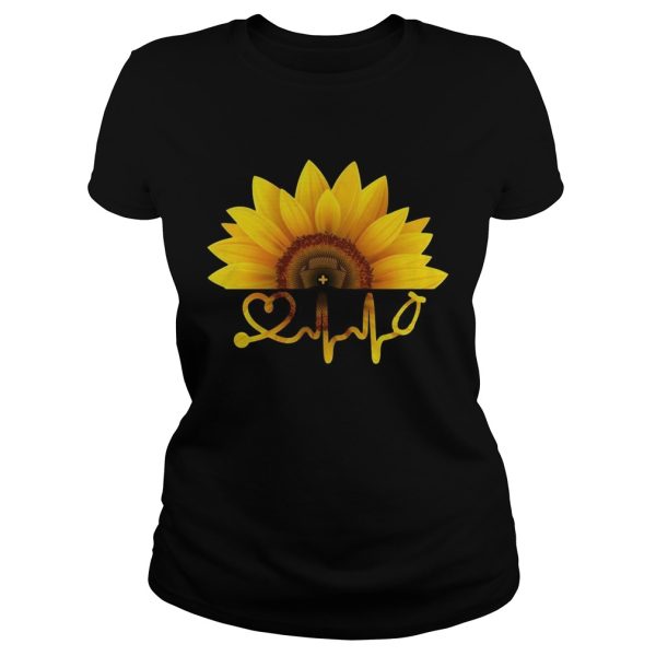 Sunflower nurse shirt