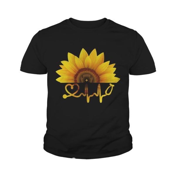 Sunflower nurse shirt