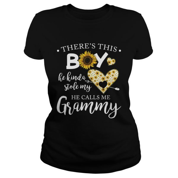 Sunflower there’s this boy he kinda stole my heart he calls me grammy shirt