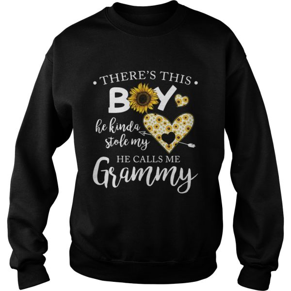 Sunflower there’s this boy he kinda stole my heart he calls me grammy shirt