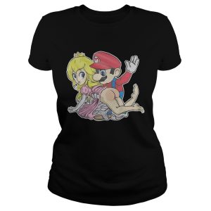 Super Mario spank princess butt shirt 1