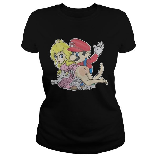 Super Mario spank princess butt shirt