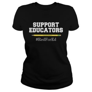Support Educators Red For Ed Shirt 1 Support Educators Red For Ed Shirt 2