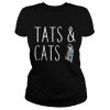Tats and cats tattoo shirt