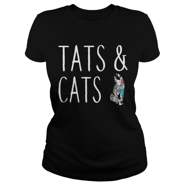 Tats and cats tattoo shirt