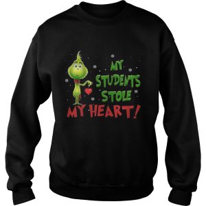 Teacher Grinch my students stole my heart shirt 3