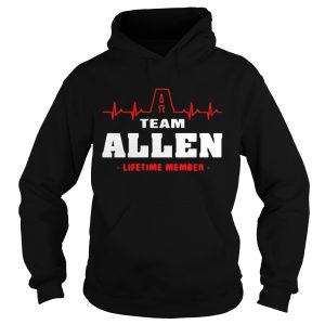 Team Allen lifetime member shirt 1 Team Allen lifetime member shirt 2