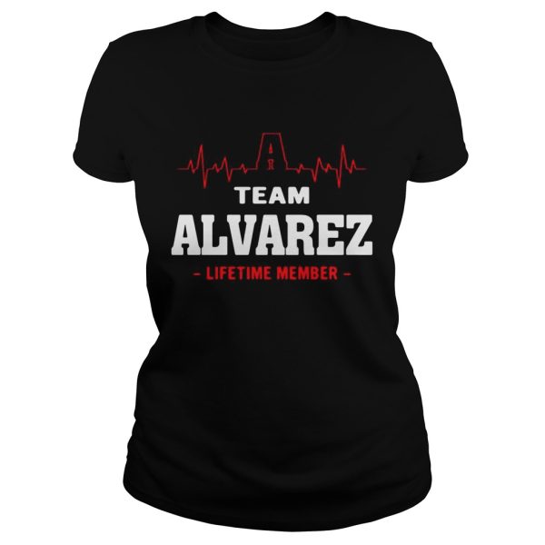 Team Alvarez lifetime member shirt