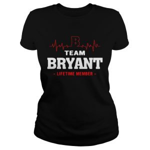 Team Bryant lifetime member shirt 1