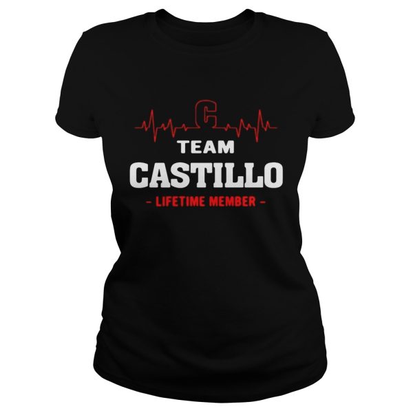 Team Castillo lifetime member shirt