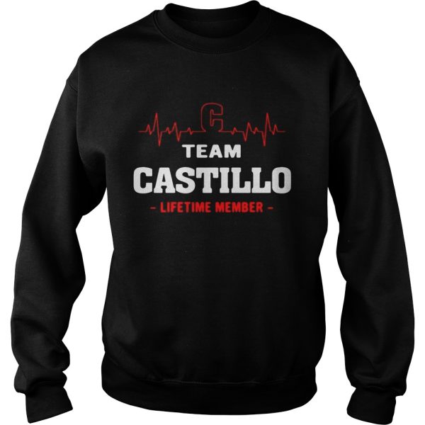 Team Castillo lifetime member shirt