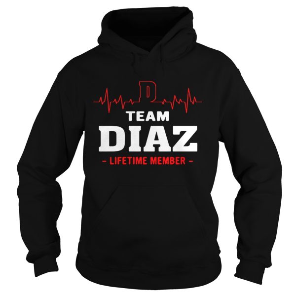 Team Diaz lifetime member shirt