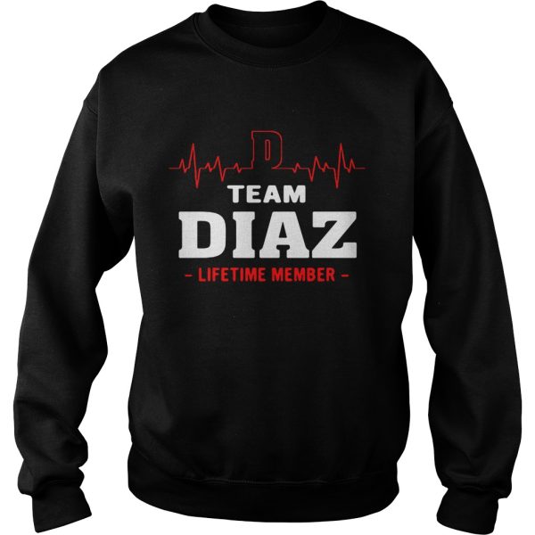 Team Diaz lifetime member shirt